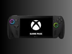 Rog Xbox Ally X avec le logo Game Pass (Image : Microsoft Gaming avec modifications)
