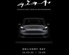 Les invitations officielles à la journée de livraison du modèle Y de Tesla ont déjà été envoyées (Image : Electrek)