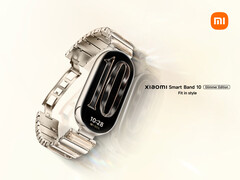 Le Xiaomi Smart Band 10 Glimmer Edition est disponible en une seule couleur. (Source de l&#039;image : Xiaomi)