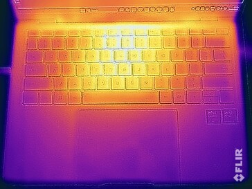 Test de résistance aux températures de surface (en haut)