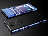 Le nouvel écran de Huawei pourrait ressembler à ça. (Source : LetsGoDigital)