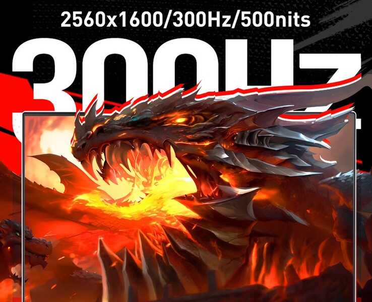 L'ordinateur portable de jeu Mechrevo est doté d'un écran QHD de 300 Hz.