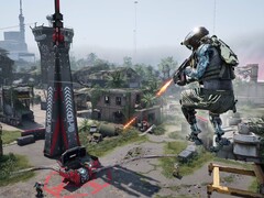 L&#039;un des personnages jouables dans Off The Grid faisant preuve de verticalité. (Source de l&#039;image : Steam)