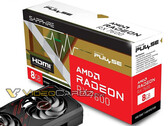 La Radeon RX 7600 sera la première remplaçante de la série RX 6600. (Source de l'image : VideoCardz)