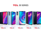 Les nouveaux téléphones TCL de la série 30. (Source : TCL)