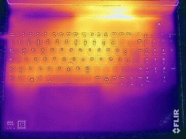 Test de résistance aux températures de surface (en haut)