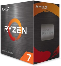L'AMD Ryzen 7 7700X a été testé sur Cinebench R20 (image via AMD)