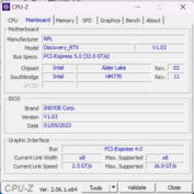 Carte mère CPU-Z