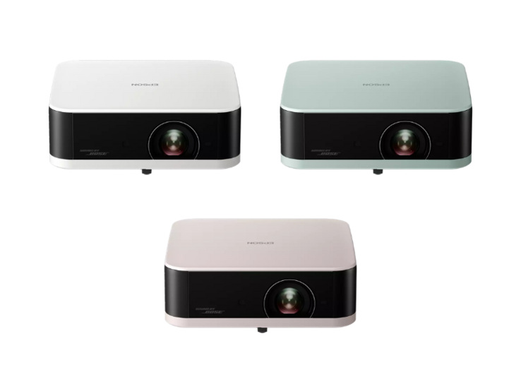Le projecteur Epson Lifestudio Pop EF-61. (Source de l'image : Epson)