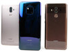 De gauche à droite : Huawei Mate 9, Mate 20 Pro et Mate 10 Pro.