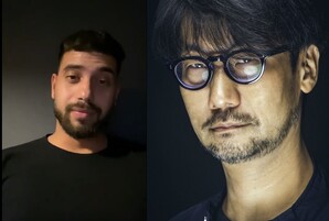 Hasan Kahraman et Hideo Kojima. (Image source : @BBGameStudios/GDC - édité)