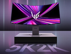 L&#039;UltraGear OLED 45GX950A est le seul exemple du nouveau panneau WOLED 5K2K et 44,5 pouces de LG Display à avoir été commercialisé. (Source de l&#039;image : LG)