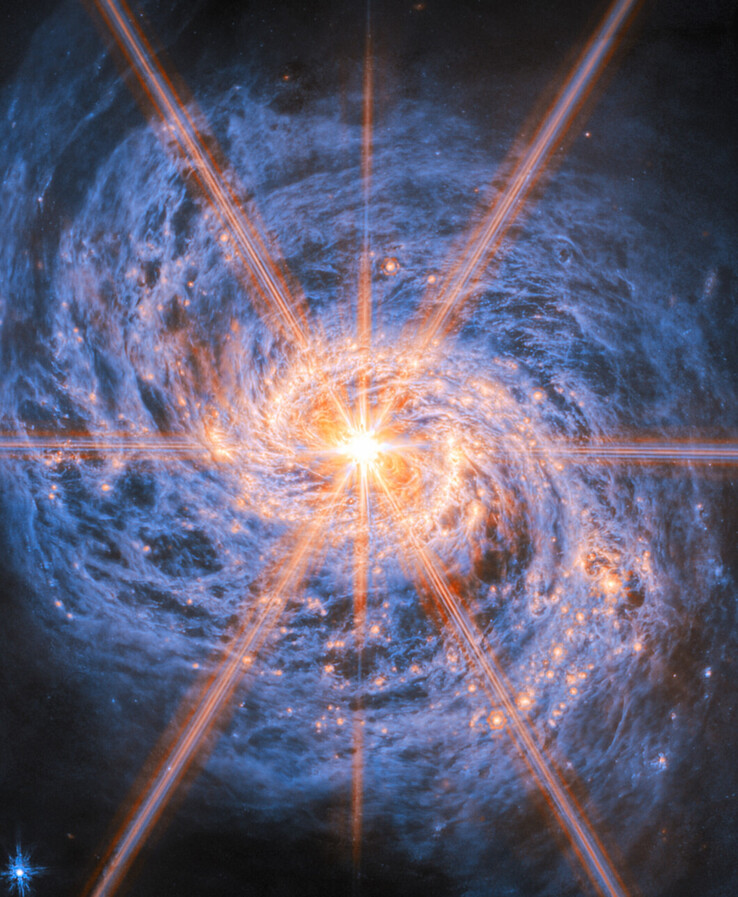 Image montrant la galaxie NGC 1068.