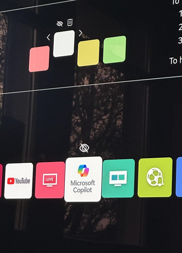 LG force l'installation d'une application Microsoft Copilot sur ses téléviseurs intelligents (et les utilisateurs ne sont pas contents). Source de l'image : r/mildlyinfuriating