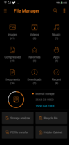 Asus ZenFone 5Z - Gestionnaire de fichiers.