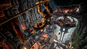Une image illustrant un environnement dans Styx : Shards of Darkness.