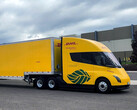 El Tesla Semi a prueba en DHL. (Fuente de la imagen: DHL)