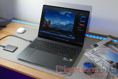 La série Galaxy Book4 devrait comprendre au moins cinq modèles, Galaxy Book3 Ultra illustré. (Source de l&#039;image : Notebookcheck)