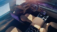 Le cockpit haut de gamme de l&#039;ESCALADE IQ. (Source : Qualcomm)