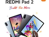 Le Redmi Pad 2 est disponible en deux couleurs, mais pas lorsqu'il est configuré avec la connectivité 4G. (Source de l'image : Xiaomi - édité)