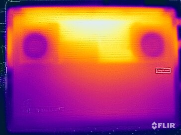 Températures de surface - test de stress (bas)