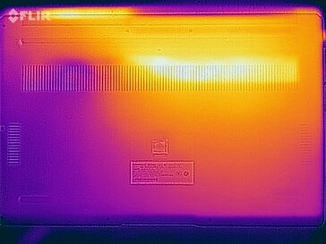 Test de résistance aux températures de surface (côté inférieur)