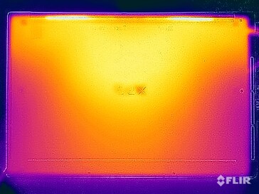 Test de résistance aux températures de surface (en bas)