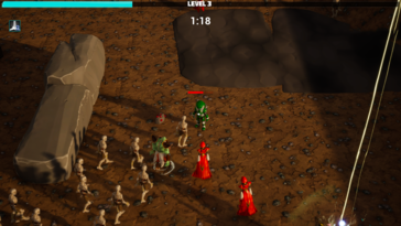 Une capture d'écran du jeu