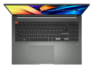 Asus Vivobook S 16X OLED - Clavier. (Image Source : Asus)