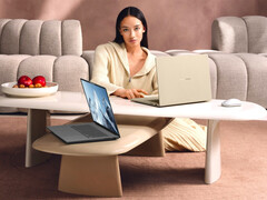 Le Zenbook A16 dans ses deux couleurs de lancement. (Source de l'image : Asus)