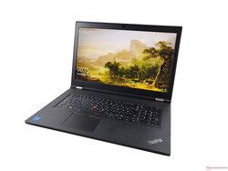 Test de l'ordinateur portable Lenovo ThinkPad P17 G2 : Une station de  travail massive avec des mises à niveau internes - Notebookcheck.fr