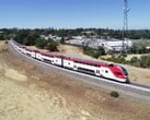 L'unité multiple Elictric de Caltrain de Stadler. (Image : Caltrain)