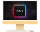 Le nouvel iMac de 24 pouces Apple est doté de la puce M1 et d'une diagonale d'écran réelle de 23,5 pouces. (Source de l'image : Apple - édité)