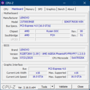 Carte mère CPU-Z