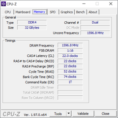 Mémoire CPU-Z