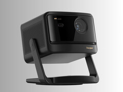 Projecteur Dangbei DBOX02 Pro 4K sur pied à cardan (Image source : Dangbei PR)