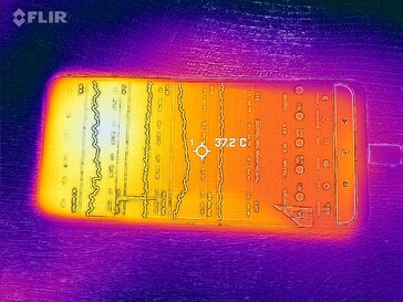 Carte thermique avant