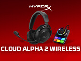 Le casque sans fil HyperX Cloud Alpha 2 est livré avec une station de base. Photo : une photo promotionnelle de l'ensemble. (Source de l'image : HP - édité)