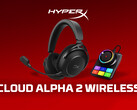 Le casque sans fil HyperX Cloud Alpha 2 est livré avec une station de base. Photo : une photo promotionnelle de l'ensemble. (Source de l'image : HP - édité)