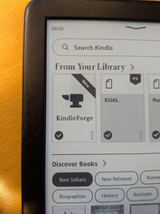 KindleForge est le magasin d'applications permettant de télécharger des applications supplémentaires pour votre Kindle jailbreaké (Image Source : Notebookcheck)