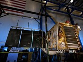 Lunar Trailblazer dans une salle de Lockheed Martin Space au Colorado pendant les essais (Image source : Lockheed Martin Space)