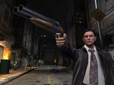 En photo : Une capture d'écran de Max Payne 2 : La chute de Max Payne.
