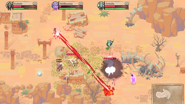 Image montrant un combat dans Moon Hunters.