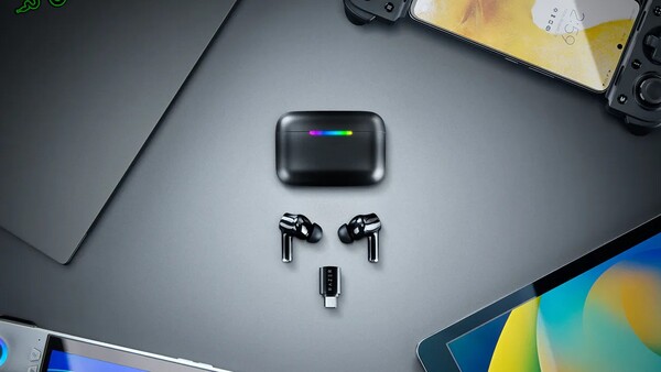 La Hammerhead V3 HyperSpeed dispose d'un dongle USB-C 2,4 GHz amovible.