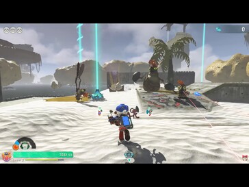 Photo : une capture d'écran du jeu Splatoon Raiders.