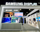 Une vitrine de produits OLED. (Source : Samsung)