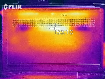 Carte thermique - Sous charge (bas)