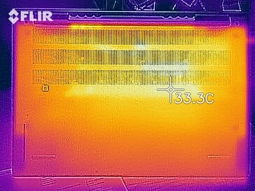 Carte thermique ralenti - bas