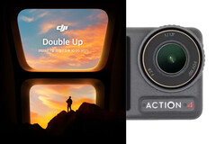 Le DJI OSMO Action 4 sera dévoilé le 25 juillet et devrait constituer une amélioration intéressante de l'Action 3. (Source de l'image : DJI / @camerainsider sur Twitter - édité)