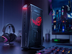 Le ROG NUC (2025) d'Asus est désormais disponible avec les GPU RTX 5060, RTX 5070, RTX 5070 Ti et RTX 5080 pour ordinateur portable. (Source de l'image : Asus)